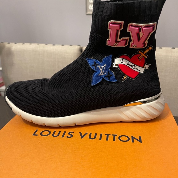 LV sock sneakers 37.5 - Picture 1 of 1